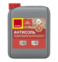 Средство для очистки фасадов зданий от высолов NEOMID 550 5л
