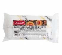 Ролик 100мм микрофибра ворс 9мм D15мм бюгель 6мм 2шт/уп DECOR