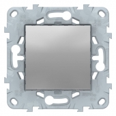 Механизм переключателя 1 кл алюминий Unica NEW Schneider Electric