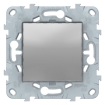 Механизм переключателя 1 кл алюминий Unica NEW Schneider Electric