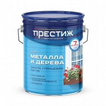Эмаль ПФ-115 ПРЕСТИЖ черная 20 кг (уп.1шт)