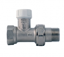 Клапан запорный для радиатора 1/2" нижний прямой ITAP арт.296-1/2"