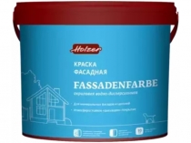 Краска фасадная ХОЛЬЦЕР Fassadenfarbe акриловая 10л