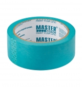 Лента малярная MASTER COLOR деликатная,рисовая бумага 38мм х 25м,терм до 120С,УФ-стойкость 30 дней