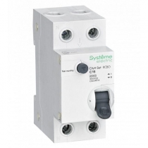 Дифференциальный автомат City 9 2мод. 2P 16А 30mA AС Schneider Electric