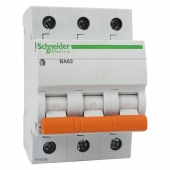 Автоматический выключатель Домовой ВА63 3P 40А Schneider Electric