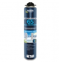 Пена пистолетная BOSTIK Standard 65 All SEASON всесезонная 800мл (12)