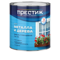 Эмаль ПФ-115 ПРЕСТИЖ белая глянцевая 0,9кг (уп.14шт)