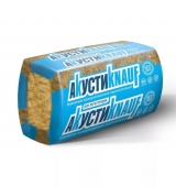 Акустическая изоляция АкустиКнауфТС37 1230х610х100мм6,0м2/0,6м3/16кг/м3