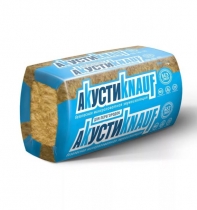 Акустическая изоляция АкустиКнауфТС37 1230х610х100мм6,0м2/0,6м3/16кг/м3