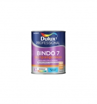 Краска DULUX BINDO 7 ЭКСТРАПРОЧНАЯ матовая BW (1л)