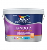 Краска DULUX BINDO 7 ЭКСТРАПРОЧНАЯ матовая BW (9л)
