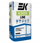 Шпаклевка гипсовая ЕК К200 LINE универсальная 20кг (63шт)