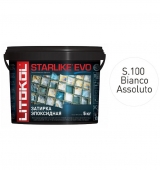 Затирка эпоксидная LITOKOL STARLIKE EVO S.100 BIANCO ASSOLUTO - 5 кг