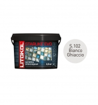 Затирка эпоксидная LITOKOL STARLIKE EVO S.102 BIANCO GHIACCIO - 2,5 кг