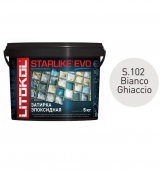 Затирка эпоксидная LITOKOL STARLIKE EVO S.102 BIANCO GHIACCIO - 5 кг