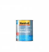 Краска MARSHALL EXPORT 2 МОЮЩАЯСЯ латексная глубокоматовая BW (0,9л)