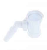 Отвод для стиральной машины 1 1/2"х1 1/2" Aquant
