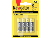 Элемент питания 1,5Вт Navigator тип АА