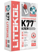 Клей цементный плиточный Litokol Superflex K77 (C2 TE S1) 25 кг (54)