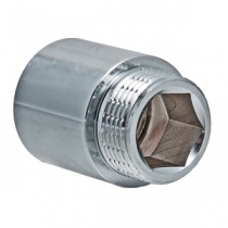Удлинитель 1/2"- 50мм хромированный резьба внутренняя-наружная VALTEC