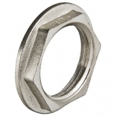 Контргайка 3/4" никелированная латунная VALTEC
