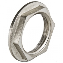 Контргайка 3/4" никелированная латунная VALTEC