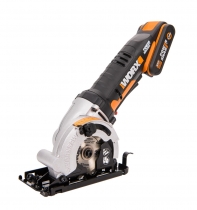 Дисковая пила аккумуляторная WORX SAW WX527, 20В, 2Ач х 1