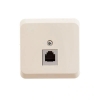 Розетка о/п телефонная RJ-11 крем ЭТЮД Schneider Electric