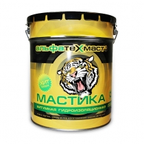 Мастика битумная АльфаТехМаст гидроизоляционная 18кг