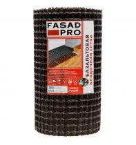 Сетка базальтовая кладочная FasadPro 25х25 мм, 0,25х50 м, 50/50 кН/м