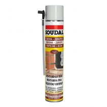 Пена ручная SOUDAL Окна-Двери (жёлтая) 45 750мл (12)