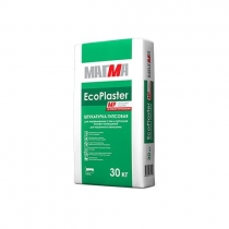 Штукатурка гипсовая МАГМА EcoPlaster MP белая 30кг (45)