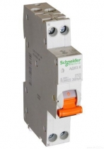 Дифференциальный автомат АД63 1мод. 2P 25А 30mA С Schneider Electric Домовой