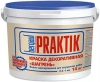 Краска БЕРГАУФ Praktik декоративная водно-дисперсионная 0,5-1мм "Шагрень" 14 кг