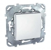 Механизм выключателя 1 кл белый Unica Schneider Electric