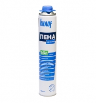 Профессиональная всесезонная монтажная пена KNAUF 65л. 850 мл
