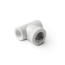 Тройник 25x1/2'' с металлической внутренней резьбой ProAqua белый PA24012Б