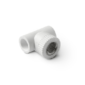 Тройник 20x3/4'' с металлической внутренней резьбой ProAqua белый PA24010Б