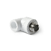 Уголок 90гр 25x1/2'' с металлической наружной резьбой ProAqua белый PA27012Б