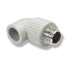 Уголок 90гр 25x3/4'' с металлической наружной резьбой Ekoplastik SKOE02525X
