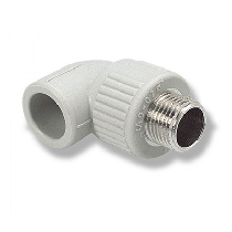 Уголок 90гр 20x1/2'' с металлической наружной резьбой Ekoplastik SKOE02020X