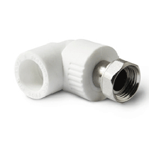 Уголок с накидной гайкой 20x1/2'' ProAqua белый PA29208Б