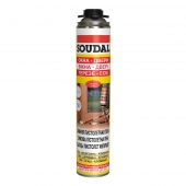 Пена пистолетная SOUDAL Окна-Двери 50 с низким расширением (жёлтая) зимняя 750мл (12)
