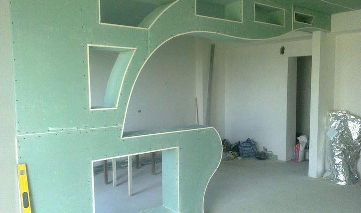 Арка из ГКЛ